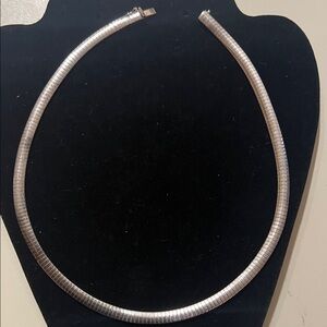 .999 THICK OMEGA NECKLACE! .999